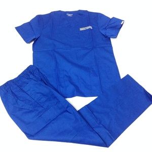 Bordova Women's 2 Piece Set Scrub Top & Bottom M